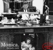 Моника - детские годы<br> (на фото - президент Кеннеди)